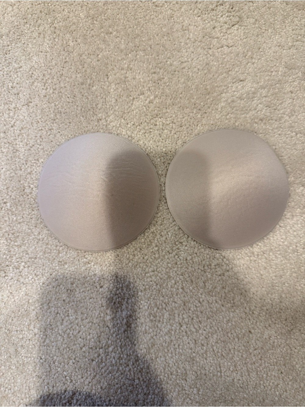 Bra Padding Inserts & Adhesive Bundle - Tan Nude White Black Removables Reusable - Picture 4 of 12